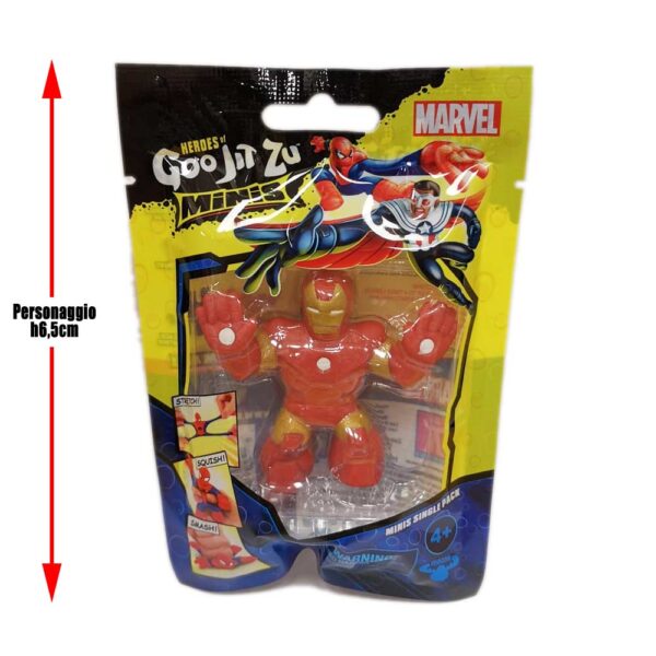 Grandi Giochi Personaggio Goo JIT Zu Minis, Iron Man