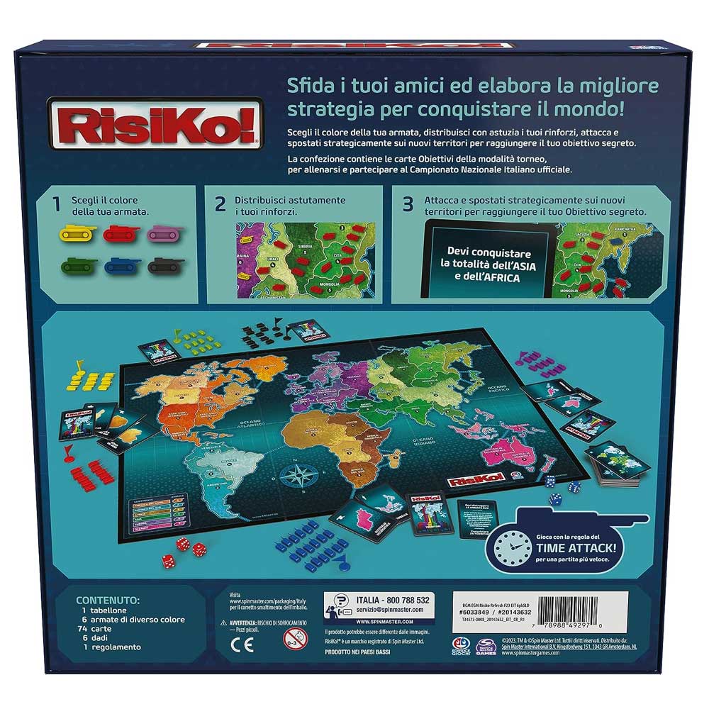 Editrice Giochi Gioco Di Società, Risiko Quarta Edizione