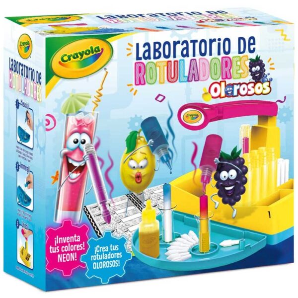 Crayola Laboratorio dei Pennarelli Profumelli Neon