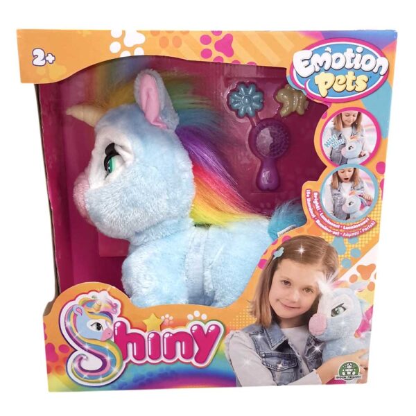 Giochi Preziosi Emotions Pets, Shiny Unicorno Interattivo