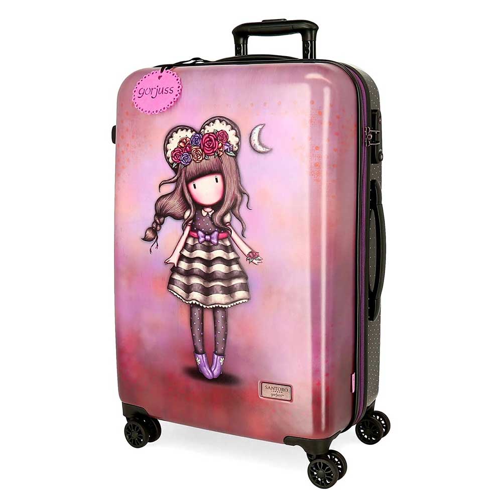 Santoro London, Trolley ABS Grande Rosa 67 Cm 4 Ruote Piroettanti, Gorjuss  Frida - Giocattoli online, Giochi online