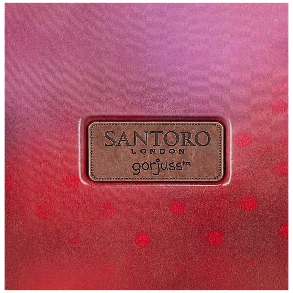 Santoro London, Trolley ABS Grande Rosa 67 Cm 4 Ruote Piroettanti, Gorjuss Frida