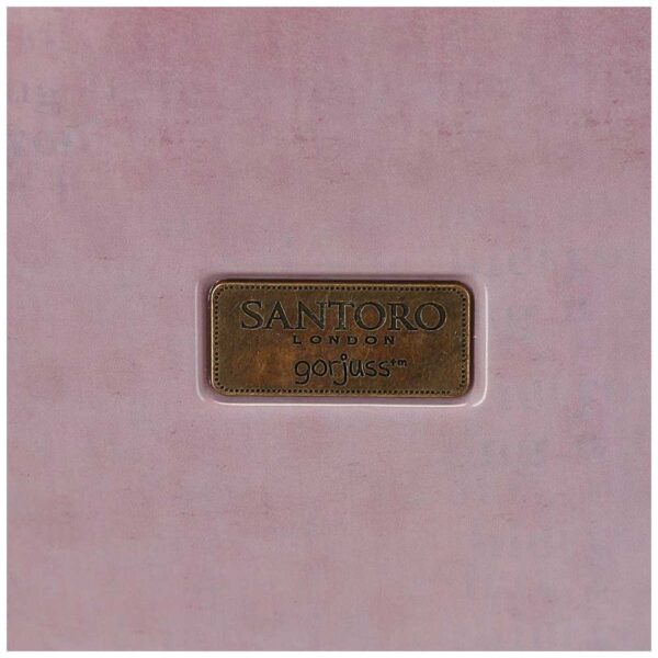 Santoro London, Trolley ABS Grande Rosa 67 Cm 4 Ruote Piroettanti, Gorjuss For My Love