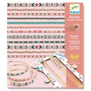 Djeco Telaio Per Creare Fantastici Braccialetti Con Le Perline, Tiny Beads