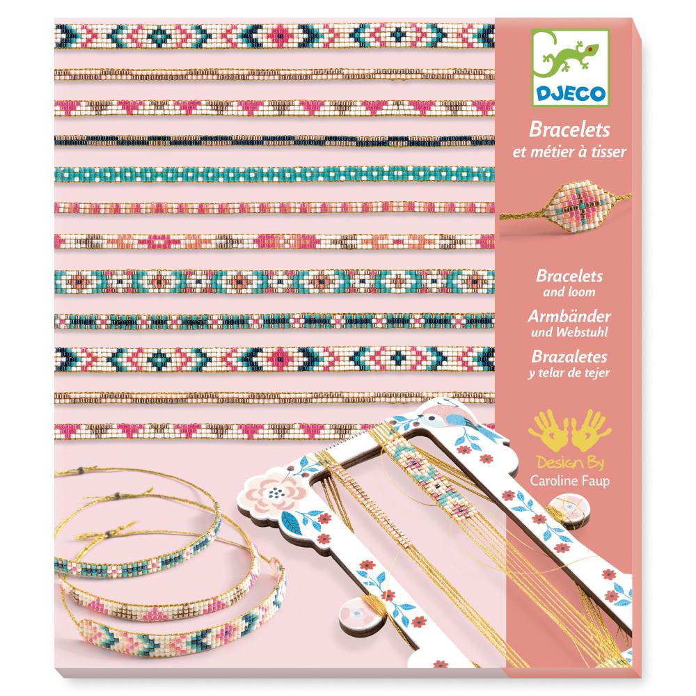 Djeco Telaio Per Creare Fantastici Braccialetti Con Le Perline, Tiny Beads  - Giocattoli online, Giochi online