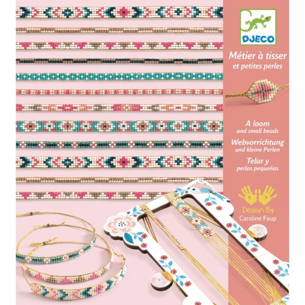 Djeco Telaio Per Creare Fantastici Braccialetti Con Le Perline, Tiny Beads