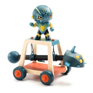Djeco Personaggio 7,5 Cm Con Accessorio, Arty Toys Spider Attak