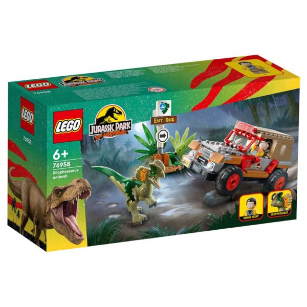 Lego L'agguato del Dilofosauro Jurassic World