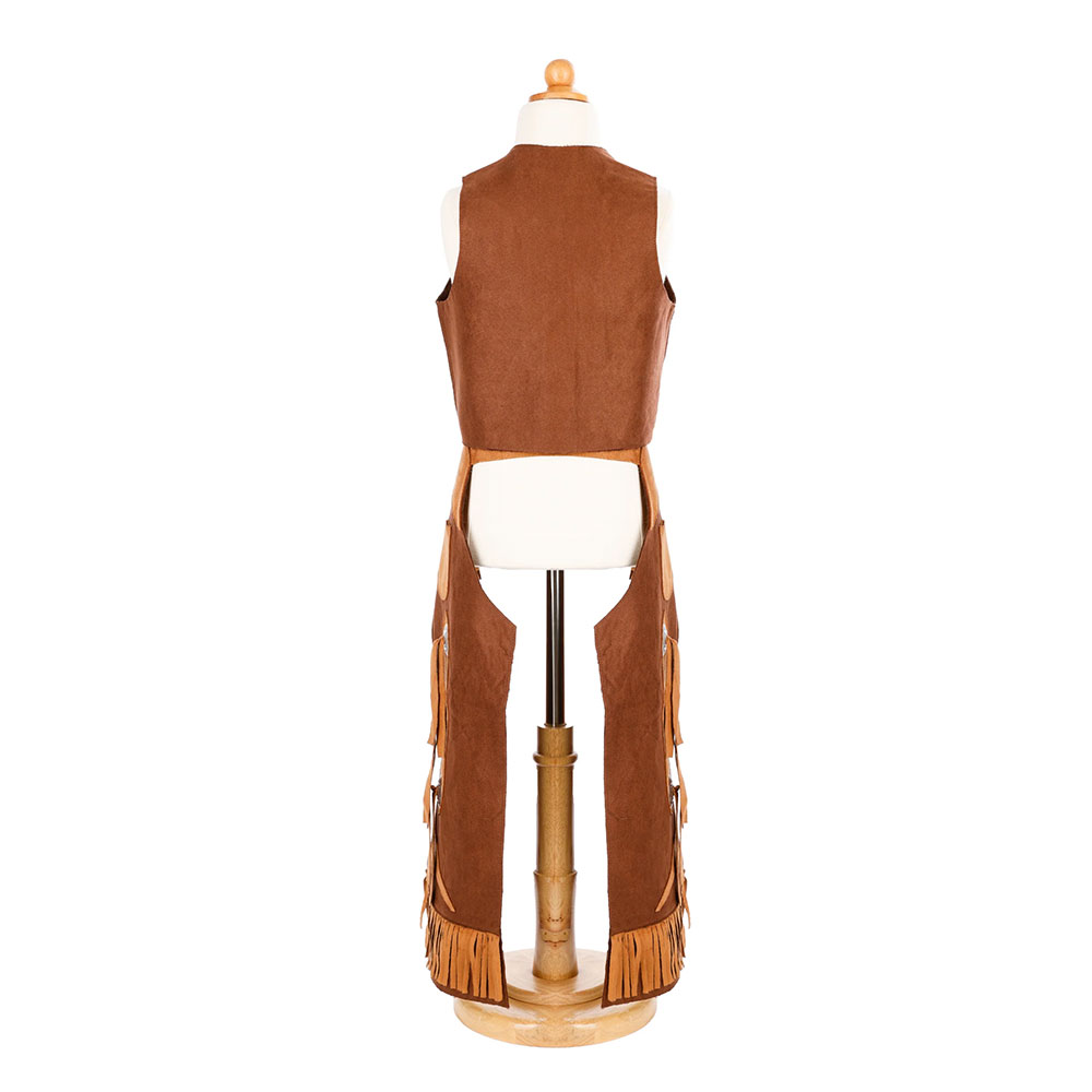 Great Pretenders Gilet e Gambali Da Cowboy 7-8 Anni