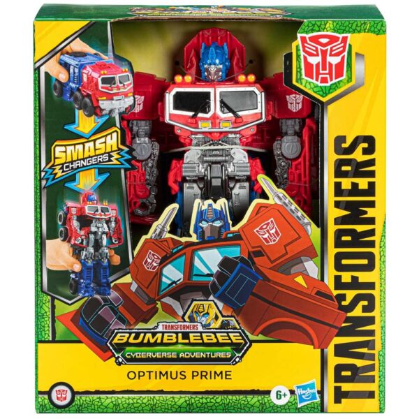 Hasbro Transformers Cyberverse Smash Changers Optimus Prime