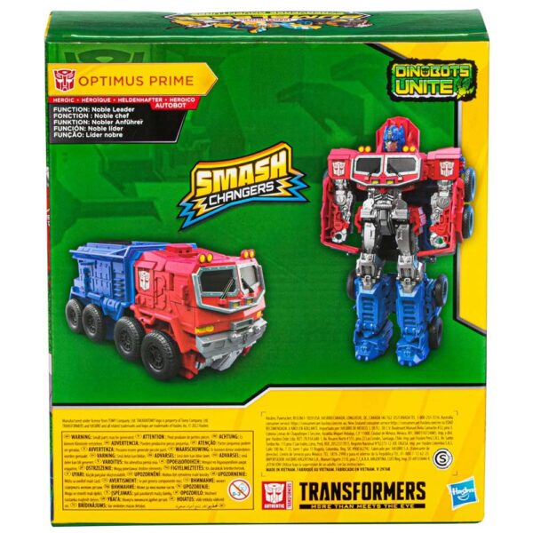 Hasbro Transformers Cyberverse Smash Changers Optimus Prime