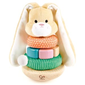 Hape Coniglietto Impilabile In Legno e Tessuto
