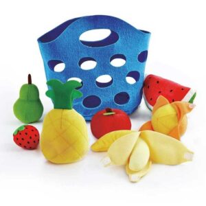 Hape Cestino Di Frutta Completamente In Tessuto Per Bambini Dai 18 Mesi