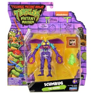 Giochi Preziosi Personaggio Articolato Turtles Mutant Mayhem, Scumbug
