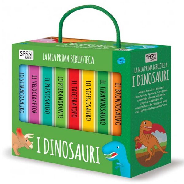 Sassi Editore La Mia Prima Biblioteca, I Dinosauri