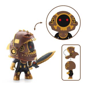 Djeco Personaggio 7,5 Cm Con Accessorio, Arty Toys Pirates, Pirat'Nha