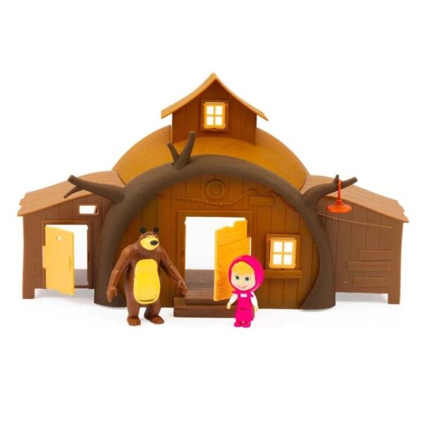 Giochi Preziosi Playset La Casa di Orso Con Personaggi Masha e Orso