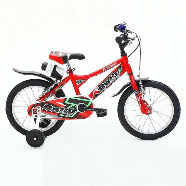 Rollmar Bicicletta Bambino, 14 Pollici Rosso, Rally