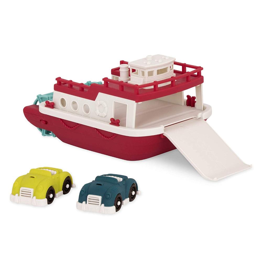 B Toys Traghetto Ferry Boat Super Resistant Per Bambini Dai 12 Mesi