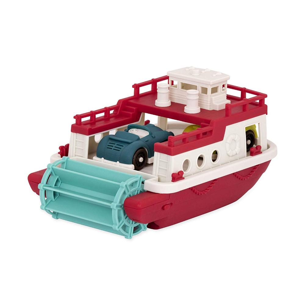 B Toys Traghetto Ferry Boat Super Resistant Per Bambini Dai 12 Mesi