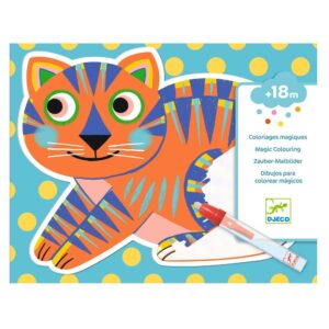 Djeco Disegni Da Colorare Magici, Animalo-Ma
