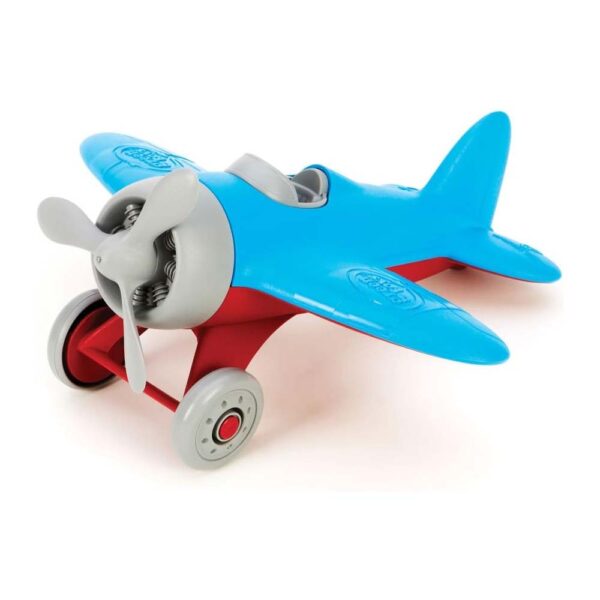 Green Toys Aereo Blu Super Resistant, Dai 12 Mesi