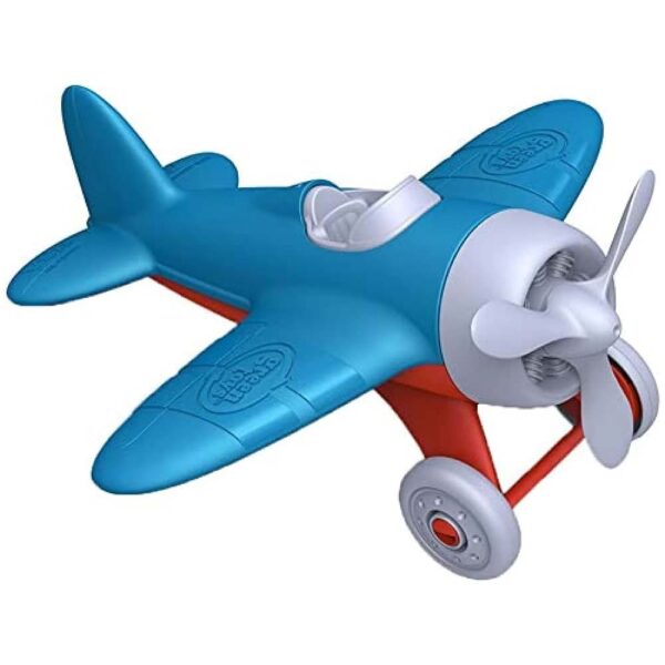 Green Toys Aereo Blu Super Resistant, Dai 12 Mesi