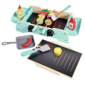 Hape Set Barbecue In Legno Con Rumori Realistici