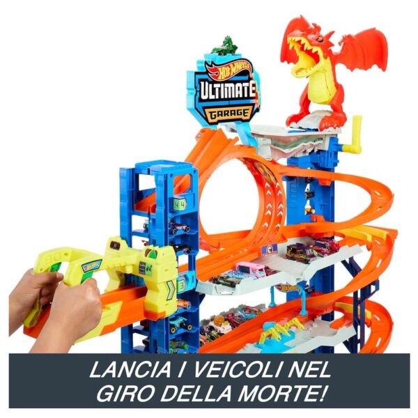 Hot Wheels City Playset, Mega Garage Let's Race Netflix