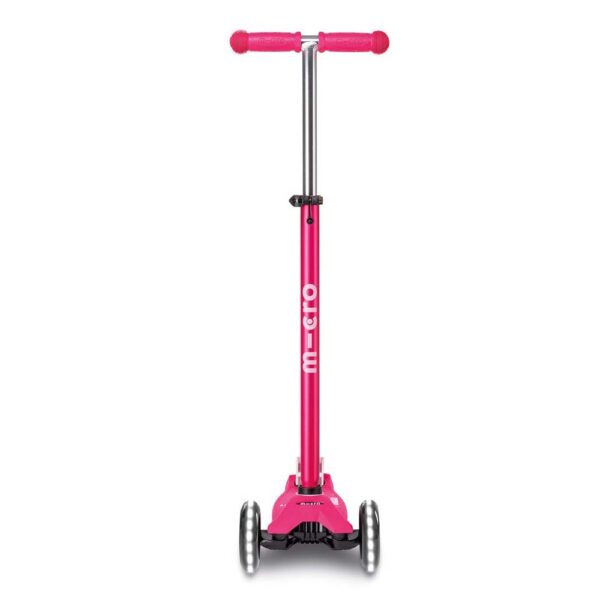 Micro Monopattino 3 Ruote Maxi Micro Deluxe Rosa LED