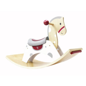Hape Cavallo a Dondolo 2 in 1 in Legno - Tavola d'Equilibrio e Gioco Creativo per Bambini