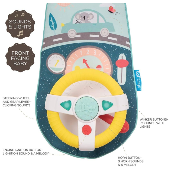 Taf Toys Volante Auto per Bambini