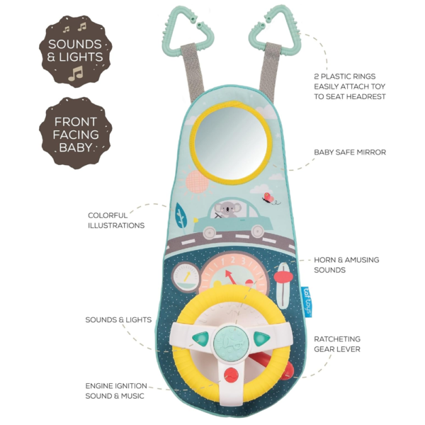 Taf Toys Volante Auto per Bambini