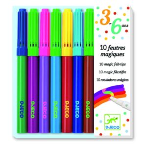 Djeco Pennarelli Magici 10 Magic Felt Tips