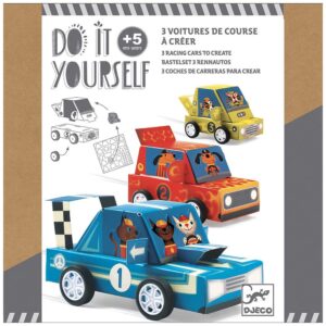 Djeco kit creativo, Auto Da Corsa Da Montare