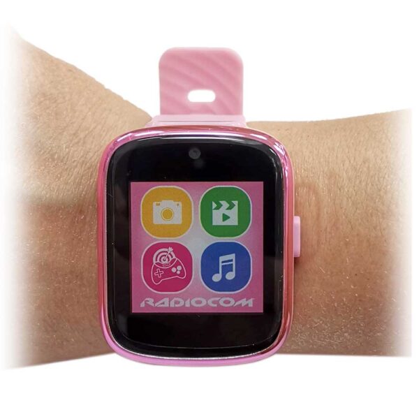 Radiocom Smartwatch Water Proof IP66 Per Bambino Con Fotocamera, Rosa