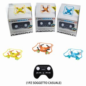 Radiofly Drone Radiocomandato 7 Cm, 2,4 Ghz, Microbug
