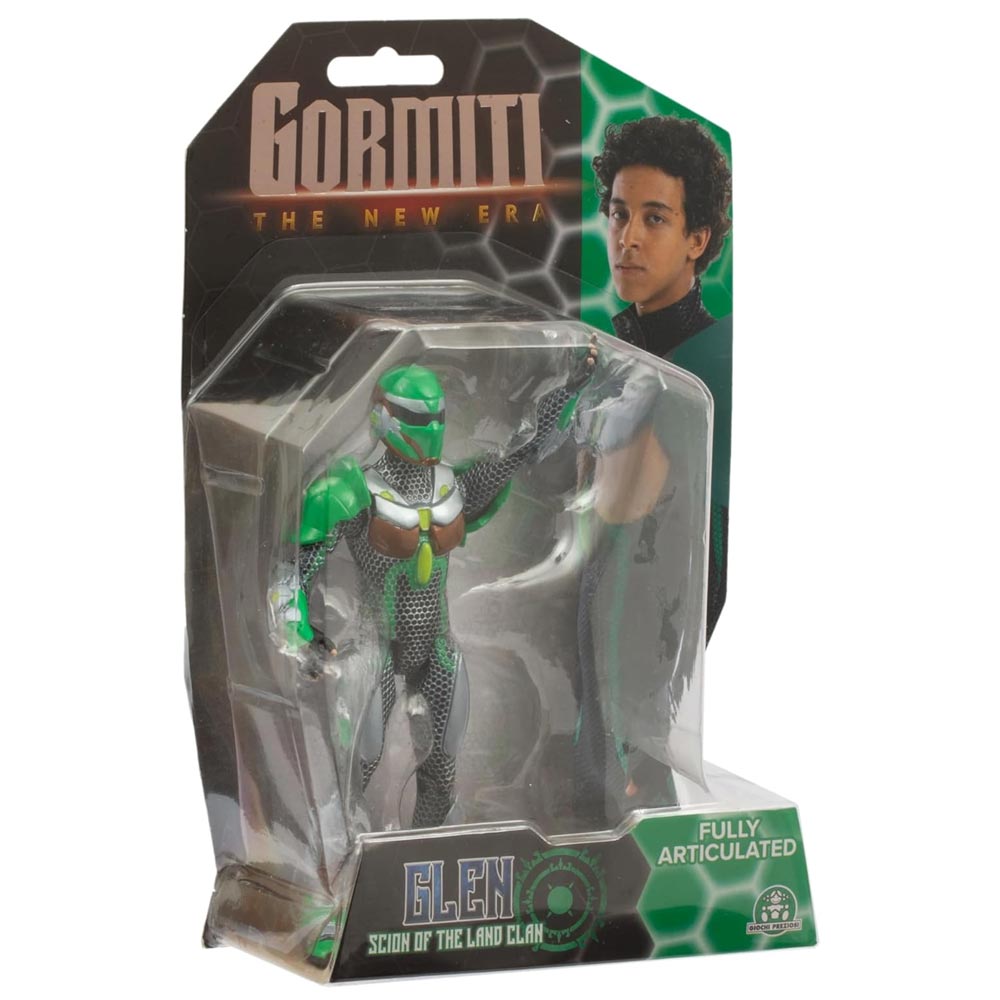 Giochi Preziosi Gormiti The New Era, Action Figure 15 Cm, Glen Clan Della Terra