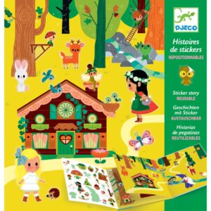 Djeco Stickers la Foresta Magica The Magical Forest