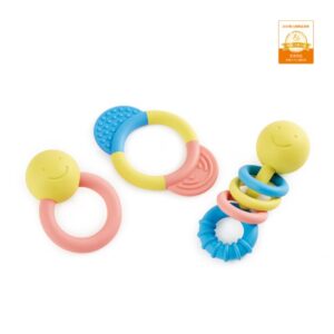 Hape Set 3 Sonagli Massaggiagengive Soft Touch