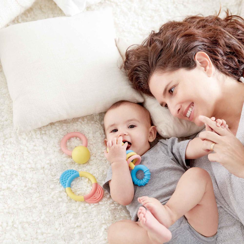 Hape Set 3 Sonagli Massaggiagengive Soft Touch