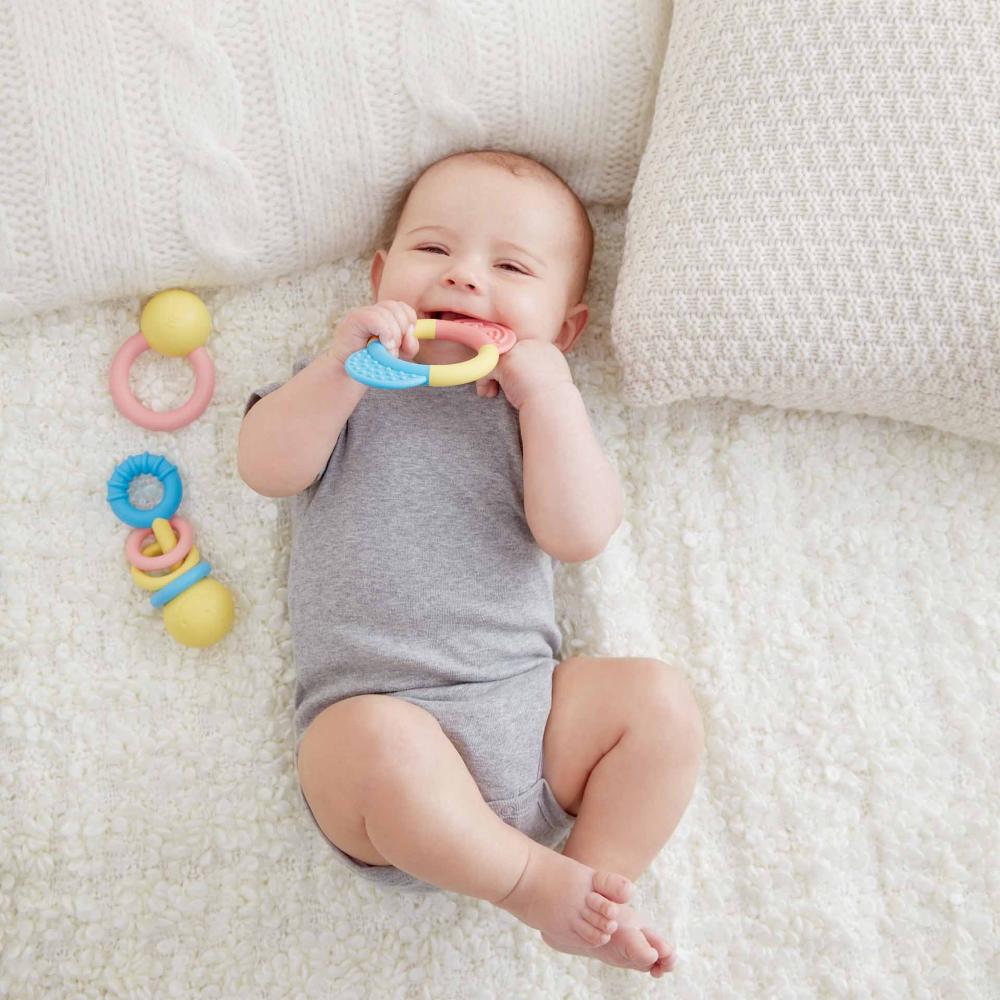 Hape Set 3 Sonagli Massaggiagengive Soft Touch