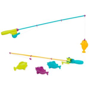 B Toys Canna Da Pesca Magnetica, 2 Canne 4 Pesci
