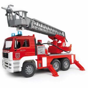 Bruder, MAN TGA Autopompa Pompieri Con Luci E Suono