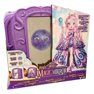 Giochi Preziosi Magic Mixies Pixie Supremes, Bambola Int. Luna, 50+ Luci e Suoni e Specchio Magico