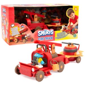 Giochi Preziosi Puffi, Camion Dei Vigili Del Fuoco Con Puffo Esclusivo