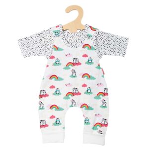 Heless, Tutina Con Maglietta Penguin Dots, Taglia Bambola 35-45Cm