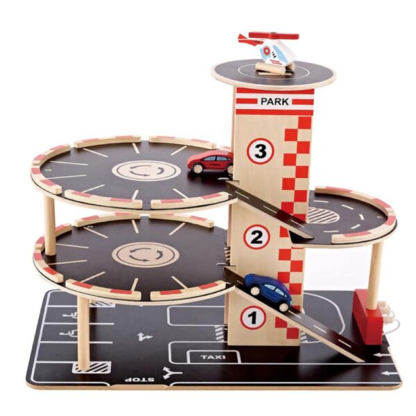 Hape Garage Multipiano Parcheggia e Vai