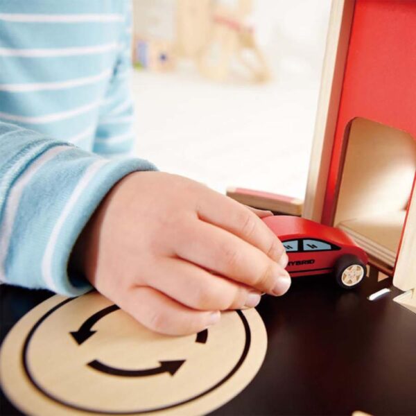 Hape Garage Multipiano Parcheggia e Vai