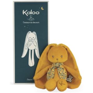 Kaloo Lapinoo, Coniglio Di Peluche Pelo Raso Cm 25, Colore Ocra
